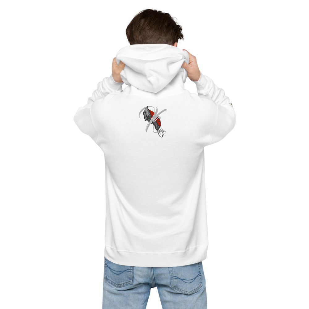 Unisex fleece hoodie